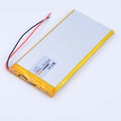 7565121 3.7V 8000mAh Rechargeable li Polymer Li-ion Battery For Tablet pc MID panel E-Book Power Bank Portable Consumer