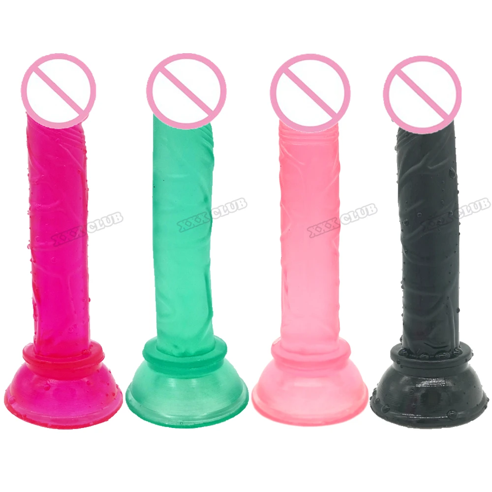 Thierry Flexible Realistic Anal Dildo, Anal Plug Butt Plug, Small Penis with Suction Cup Dick Cock Dong Adult Sex Toys for Women