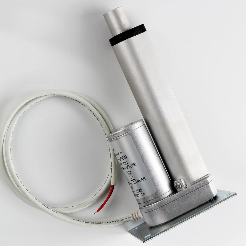 Imagem -04 - Impulso Curso 300 mm Atuador Linear Dc12v 24v Hidráulica Push Haste Telescópica para Cama de Janela Elétrica e Sofá ou Elevador de Mesa