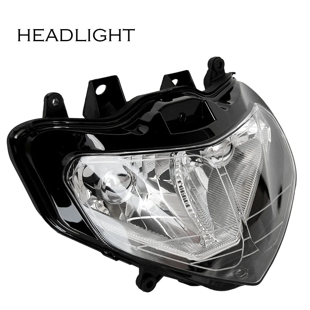 Faro de motocicleta para Suzuki GSX-R GSXR 600 750 2001 2002 2003 GSXR 1000 2001 2002 K1 K2 ABS carcasa de lente transparente sin bombilla interior