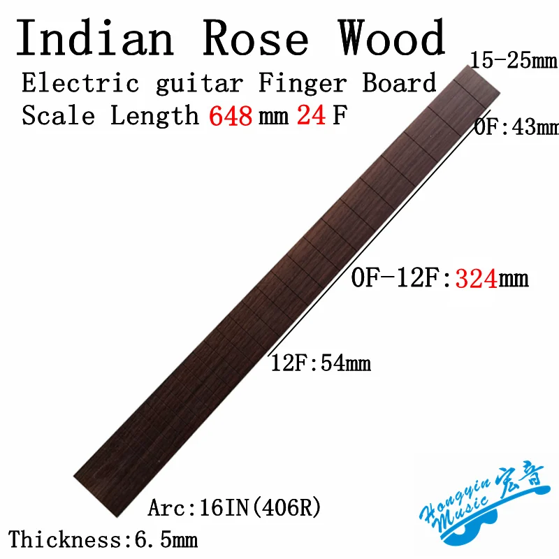 A Grade Indian Rosewood Electric Acoustic Classical Guitar Finger Board 650 648 Chord Length Making guitar material accessories