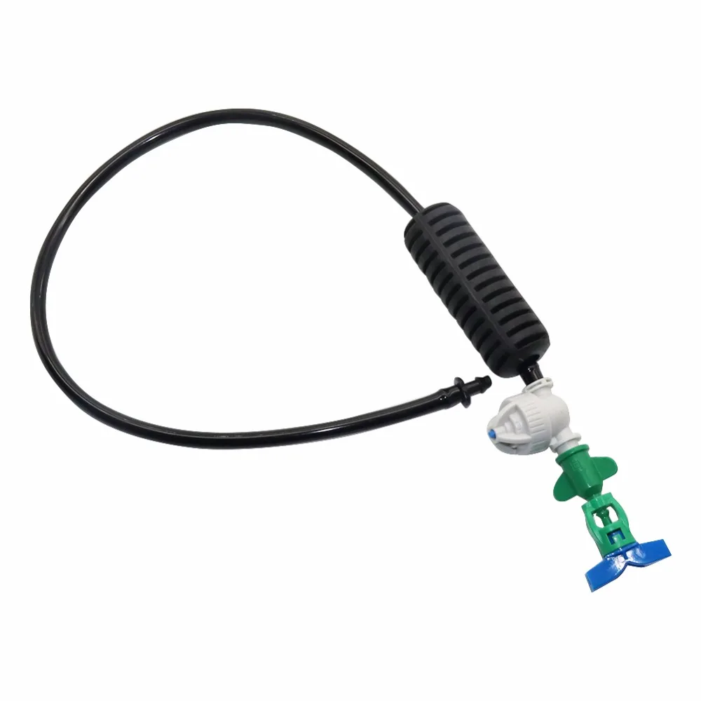 1 set 360 degree unobstructed rotating atomization micro-nozzle water sprayer with Hanging Hammer and Anti-drip Device