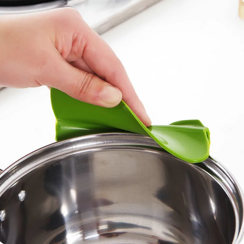 Bar accessori da cucina nuovi utensili da cucina a imbuto pentole e padelle per prevenire fuoriuscite cerchio circolare deflettore imbuto in