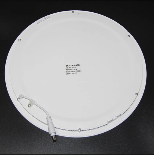 

AC85-265V LED Panel Light 18W LED ceiling Light Round Ultra thin LED downlight,free shipping