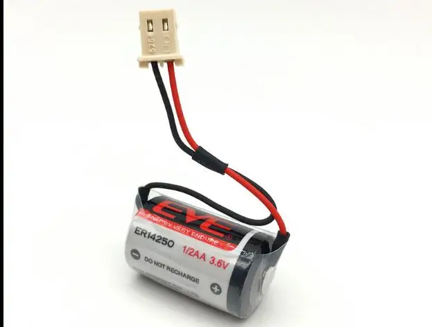 1 قطعة/الوحدة جديد ER14250 14250 3.6 فولت 1200 مللي أمبير ليثيوم وبطارية عداد المياه الغاز متر متعددة الوظائف الجدول بطارية ليثيوم أيون مع المكونات