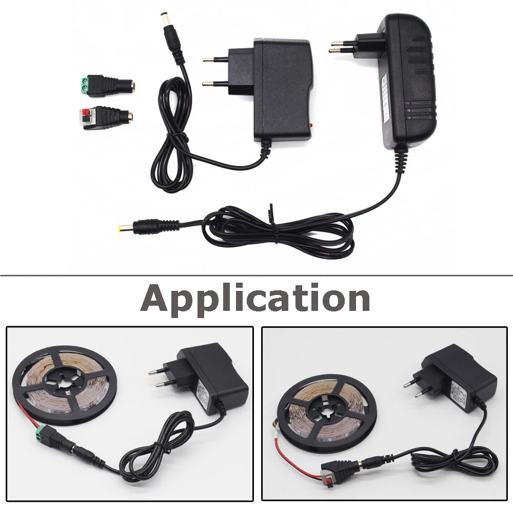 Driver LED 12V 1A 2A 3A Adattatore di alimentazione AC 110V 220V a DC 12 Volt Unità di alimentazione LED Strip 12V Trasformatore di illuminazione a