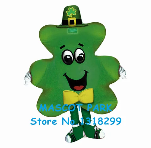 

Clover shamrock mascot costume wholesale St. Patrick's Day cartoon shamrock leaves theme cosplay costumes carnivcal fancy dress