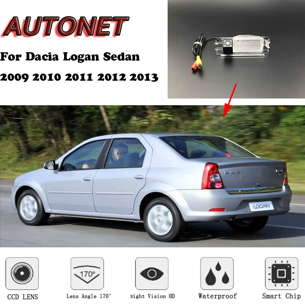 AUTONET Backup Rear View camera For Dacia Logan Sedan 2009 2010 2011 2012 2013 /parking Camera or Bracket