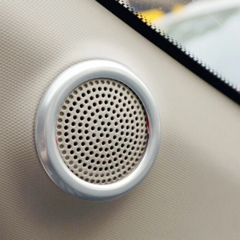 

For MG GS 2015 2016 2017 ABS Matte Car Front column Sound decoration Cover trim accessories car styling 2pcs