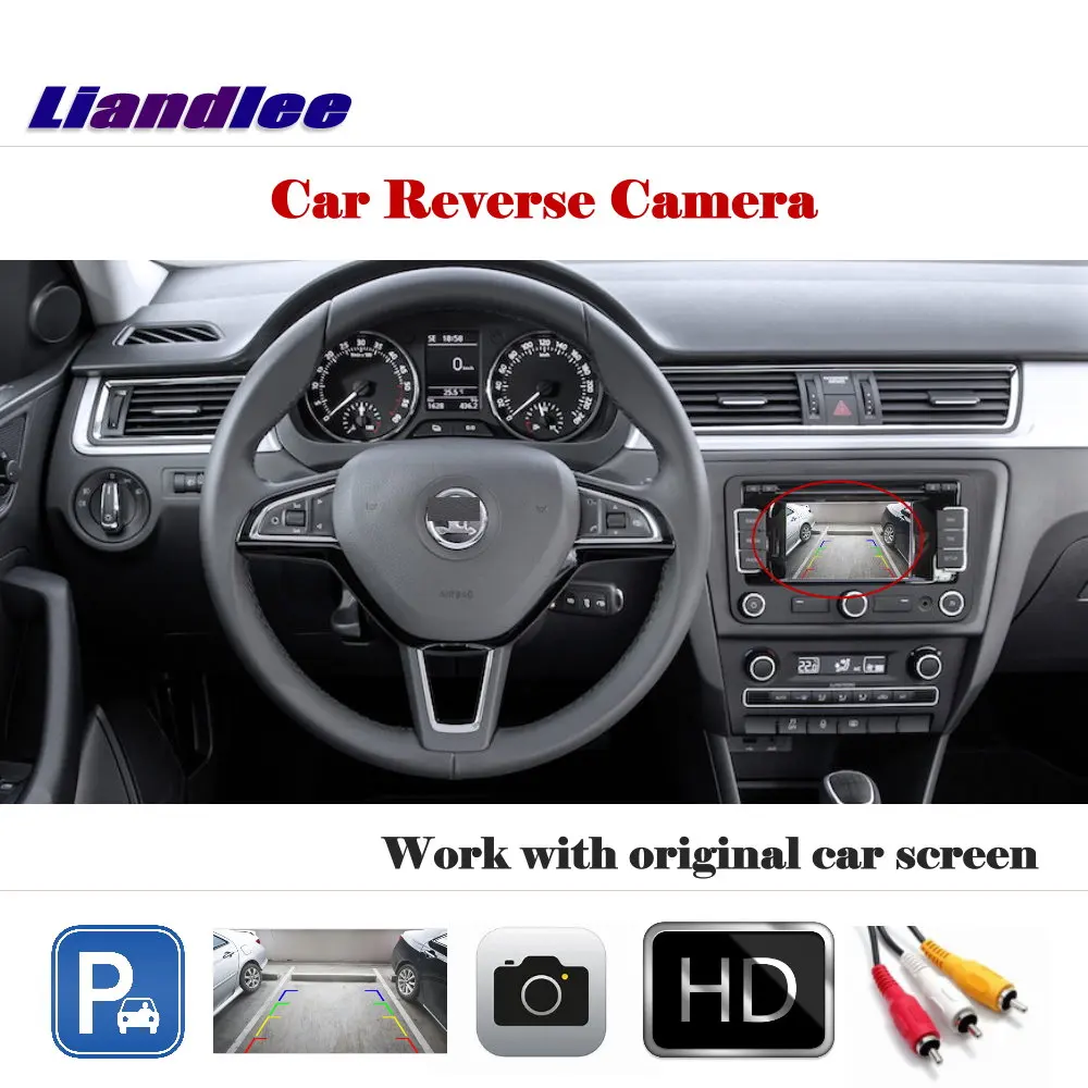 

For Skoda Rapid 2012-2018 Auto Reverse Rear Camera HD CCD Back Parking CAM Work With Car Factory Screen