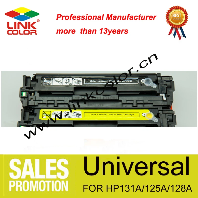 128a  Compatible Color Toner Cartridge CE320A CE321A CE322A CE323A For HP Color laserjet CP1525N 1525NW CM1415FN  printer parts