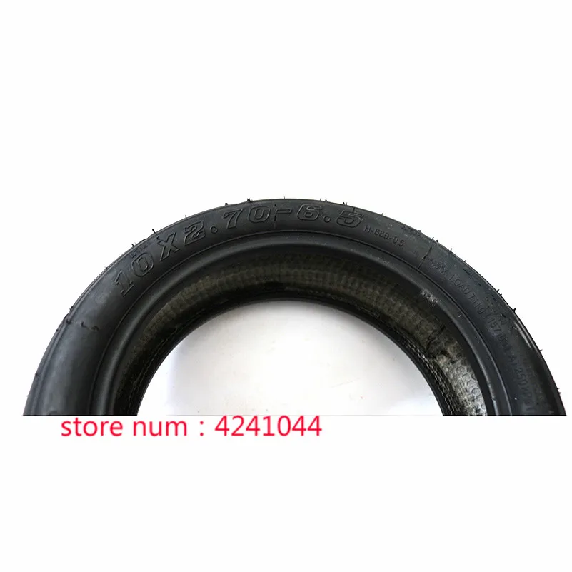 Free shipping Tubeless Tire 10x2.70-6.5 Vacuum tyres   fits Electric Scooter Balanced  10 inch  Tires