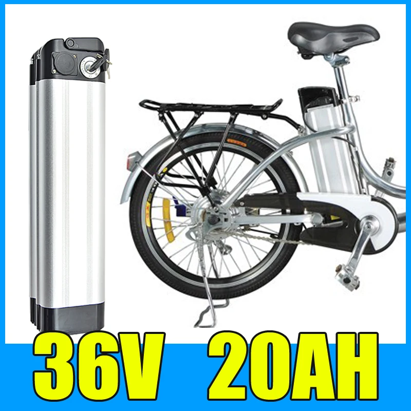 36V 20AH Lithium Battery , Aluminum alloy Battery Pack , 42V Electric bicycle Scooter E-bike Free Shipping