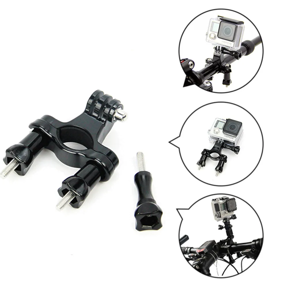 For Gopro Accessories Bike Motorcycle Handlebar Seatpost Pole Mount Tripod for GoPro Hero 7 6 5 4 Camera YI SJCAM GP01