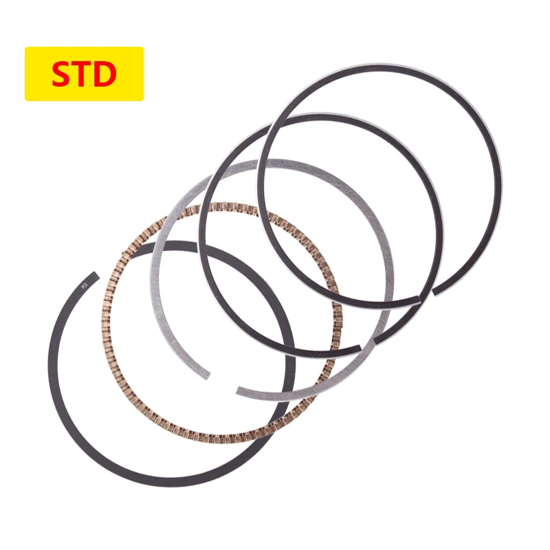 Motorcycle Engine Cylinder Part STD Bore Size 48mm Piston Rings For Yamaha FZR250 3LN Big Ban Dolphins 250 Crystal Lamp ZEAL250