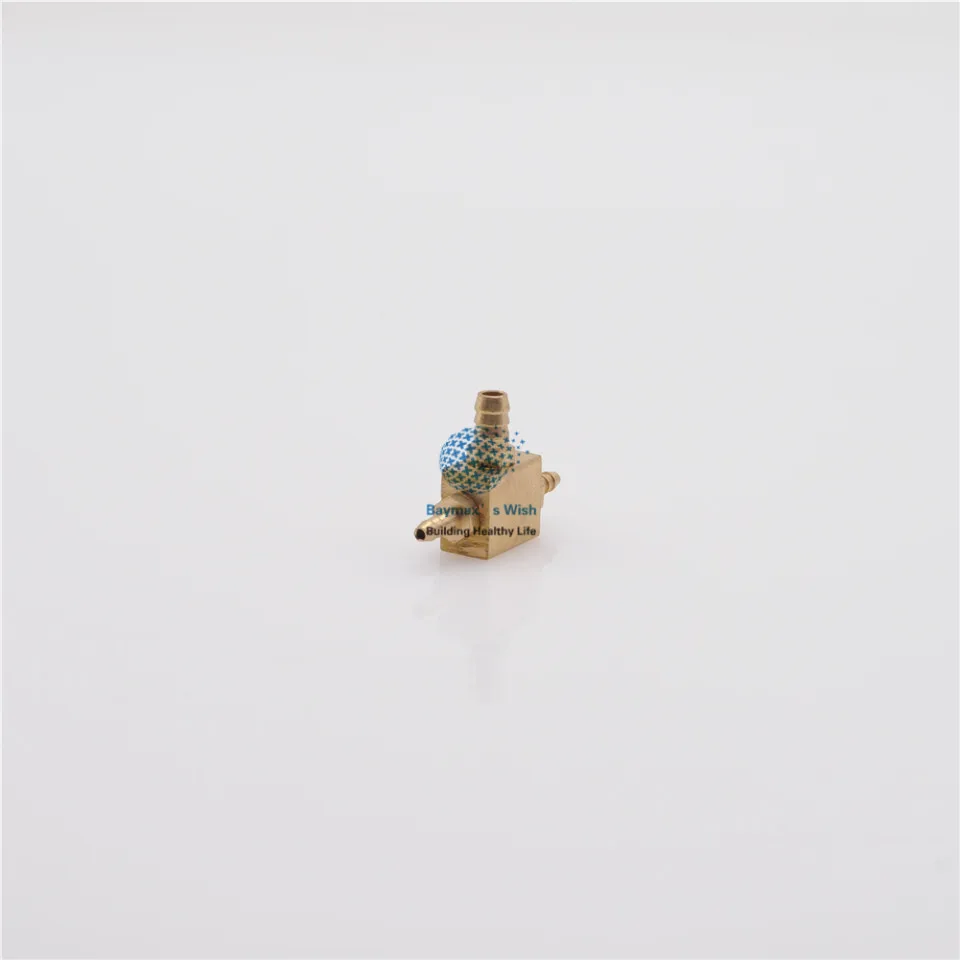 

5Pcs Dental Valve Copper Tee for dental ACCESSORY 5*3*3MM