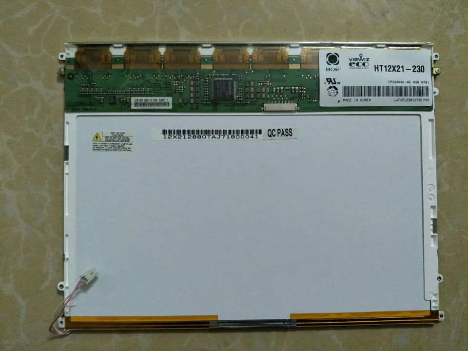 

100% original HT12X21-230 high score black crystal 12.1'' LCD screen
