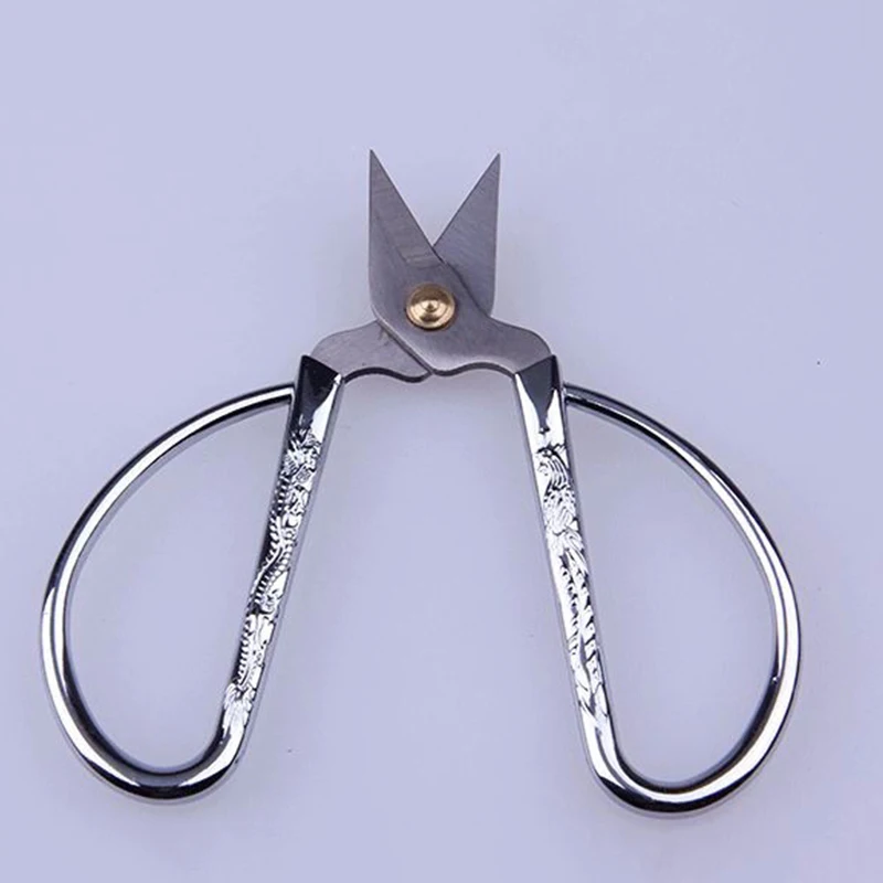 Sliver Sharp Tweezer Chrome Zinc Alloy Dragon Manicure Nail Scissors Trimmer Finger Nail Clippers Podiatry Toe Cuticle Nipper