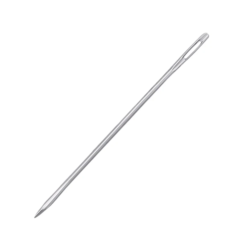 LMDZ 20pcs 70mm Stainless Steel Needle for Leather Sewing Leather hand stitch Stitching Needles Canvas Sewing Leather Tool