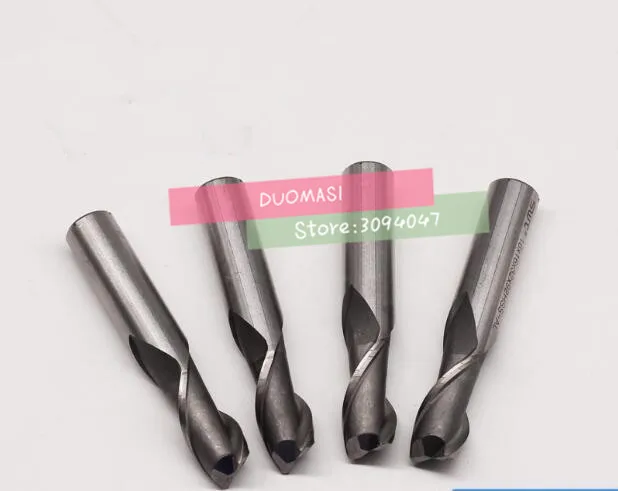 Free delivery 5PCS 2F-M10.5~M14.0 high speed steel straight shank vertical milling cutter (10.5/11/11.5/12/12.5/13/13.5/14)