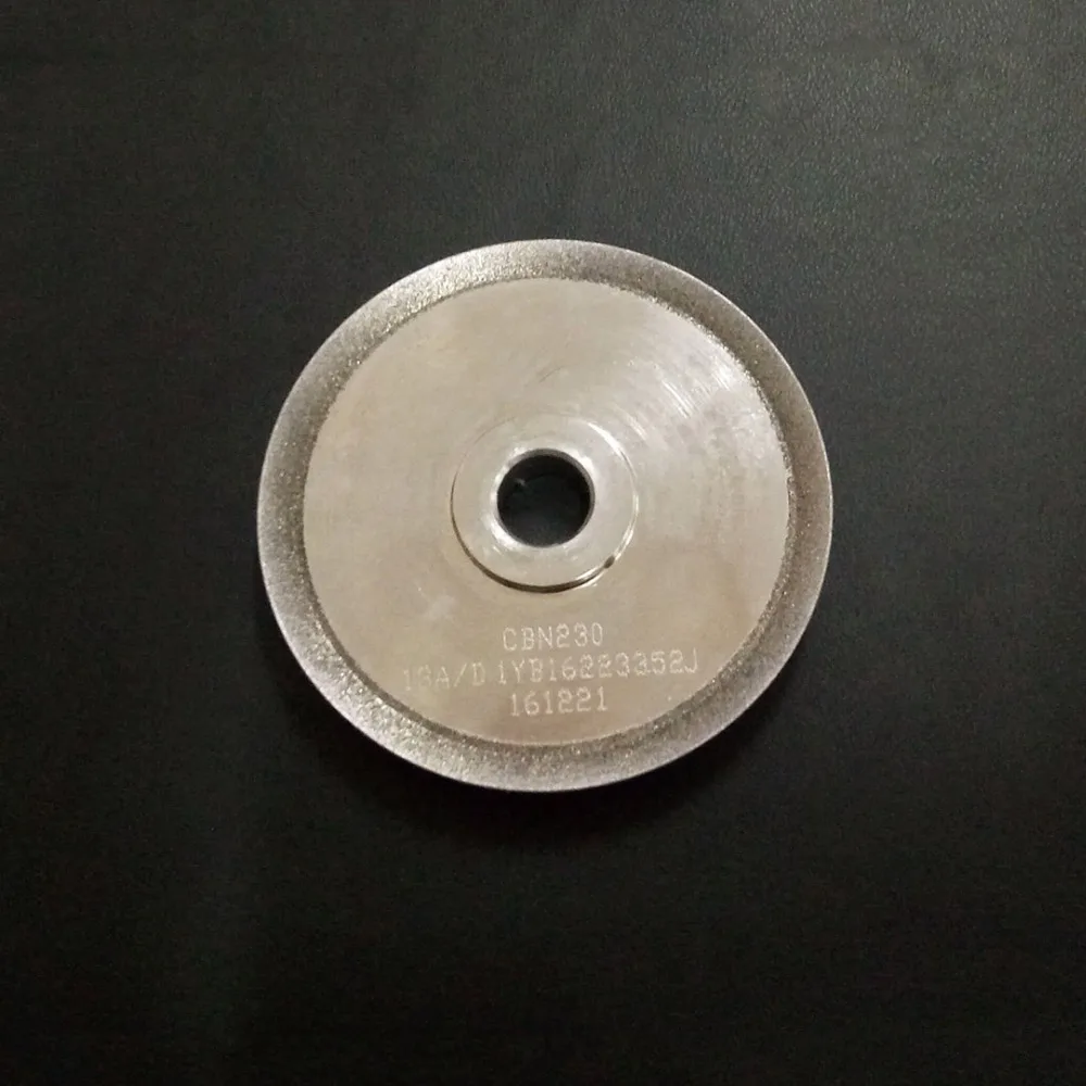 CBN Grinding Wheel (SDC or CBN optional) for Drill Bit Grinder Grinding Machine MR-13A, 13D, G3, F4, 78x10x12.7 mm