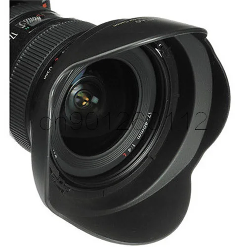 EW-75II Lens Hood Shade for Canon EF 20mm f/2.8 USM 20-35mm f/2.8L 72mm Thread (EW-75 II)