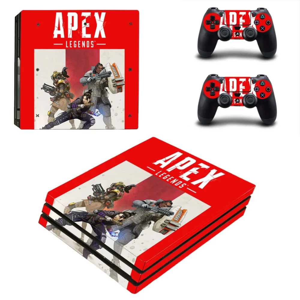 Autocollant de peau de jeu APEX legend, pour Console Sony PlayStation 4 Pro et contrôleur de PS4 Pro