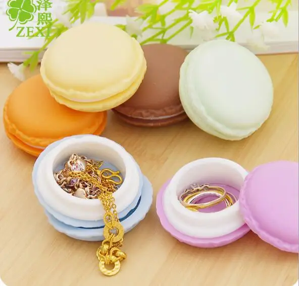 6pcs/lot Mini Earphone SD Card Macarons Bag Storage Box Case Carrying Pouch Multi-purpose Cosmetic Bag NJ 003