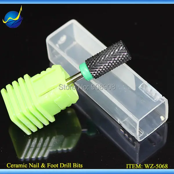 

1pc New Black Ceramic Nail Drill Bit Professional Manicure Pedicure Beauty Care Nail Art Salon Electric Machine Accessories Tool