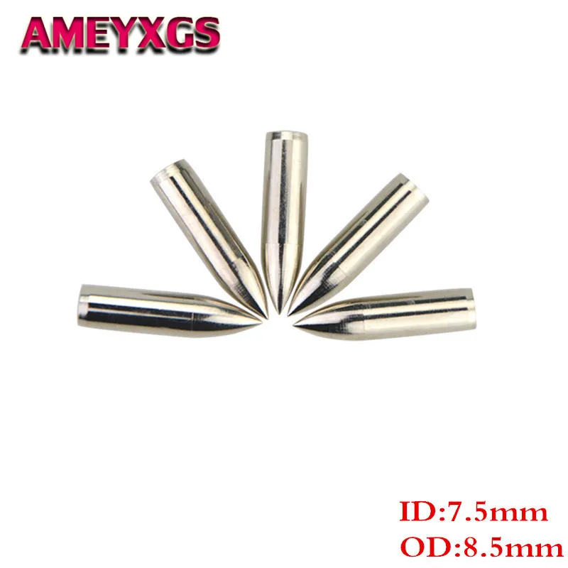 20/30/50Pcs 84gr Archery Arrow Point Tips Target Arrowhead Broadhead Fit 7.5mm Arrow Shafts For Shooting Hunting Accessories