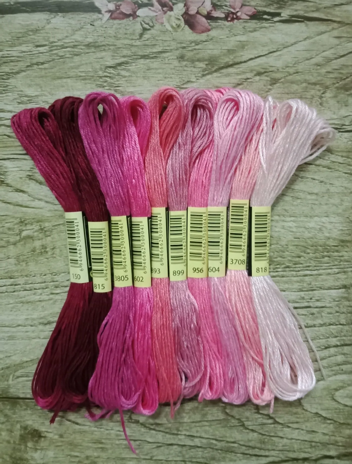 CXC threads for embroidery thread and cross stitch yarn, choose any color and Quantity similar to DMC