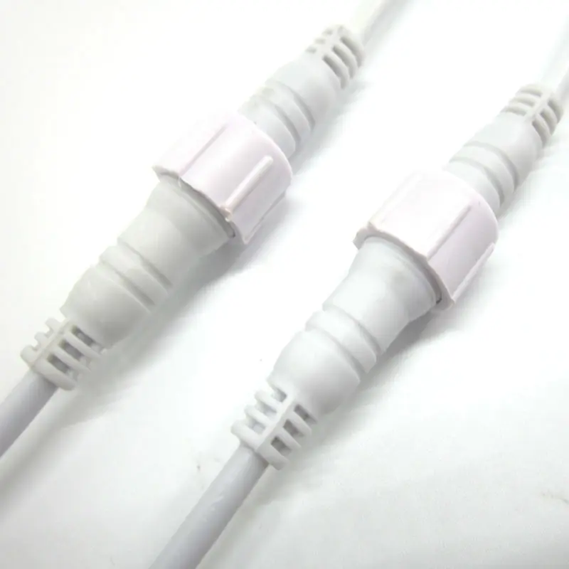 10 paren/partij 2 Cores Waterdichte Connector Kabel Met Stekker En Vrouwelijke Plug Adapter 2pin 40 cm Lengte voor LED Light Strips