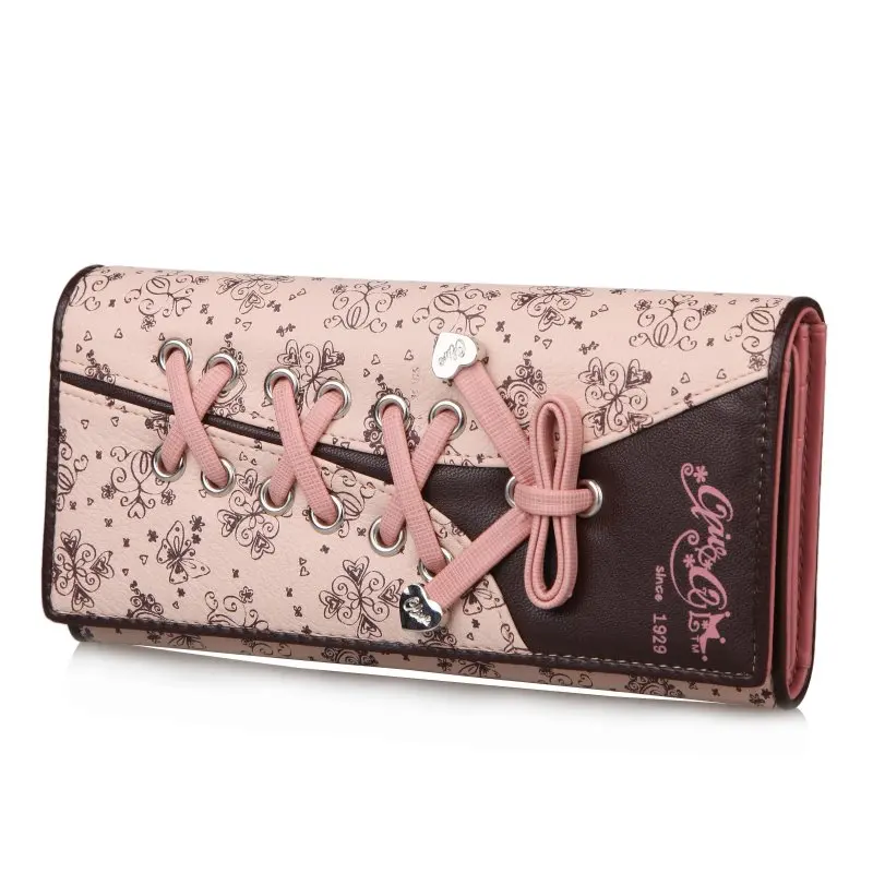 2024 Brand Women Wallets Female Purse Porte Monnaie Portefeuille Femme Porte Feuille Pochette Locking Buckle Carteira Feminina