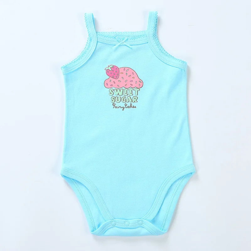 Baby clothes baby vestidos romper jumpsuit baby overalls body suit summer vest Baby sleeveless 100% Cotton pyjamas kids