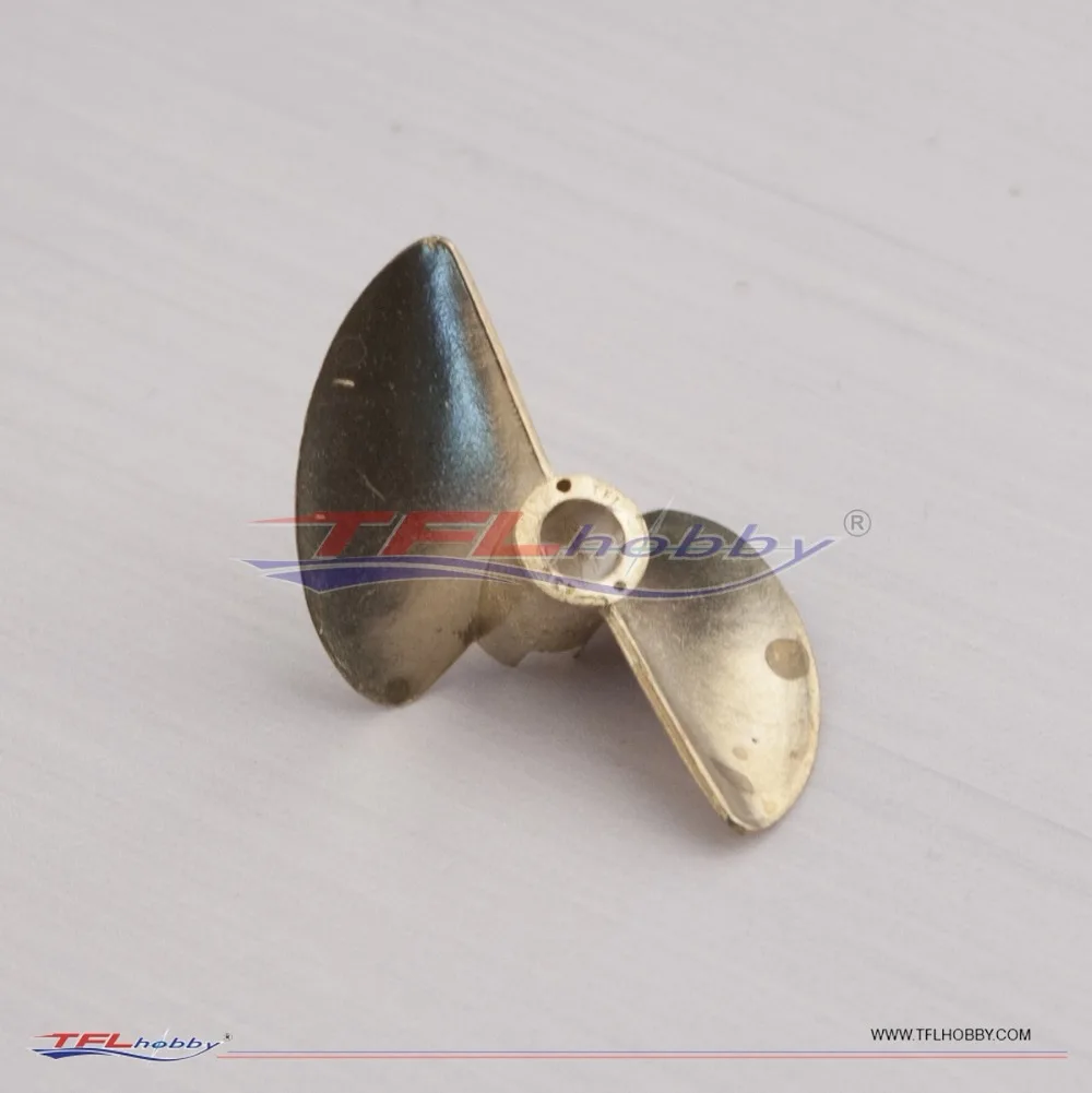 TFL Genuine Parts! 2 Blade Hole Dia 3.18mm / 4mm / 4.76mm Pitch1.4 Racing Copper Propeller for RC boat