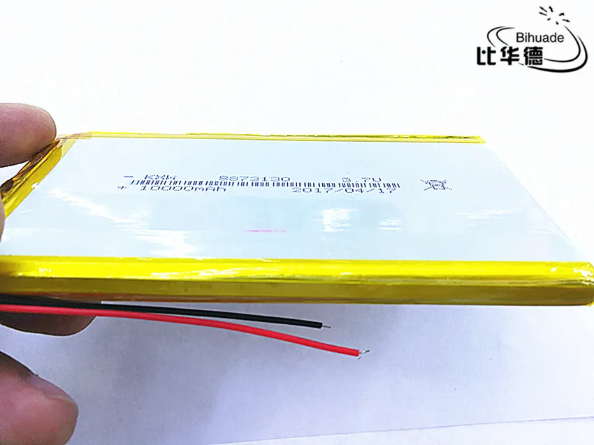 Liter energy battery rechargeable lipo battery cell 3.7 V 8873130 10000 mah tablet lithium polymer battery