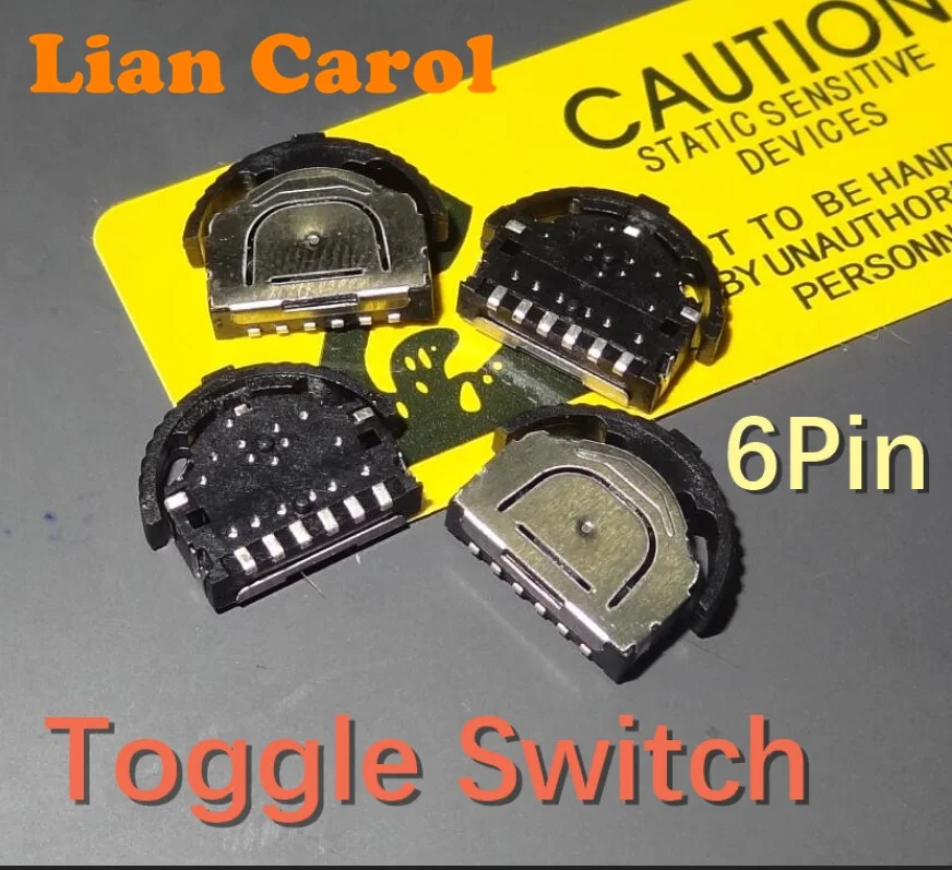 

500PCS/Lot Thumb wheel/Thumbwheel/Toggle switches 6Pin small/Big head Six gears/6 feet switch