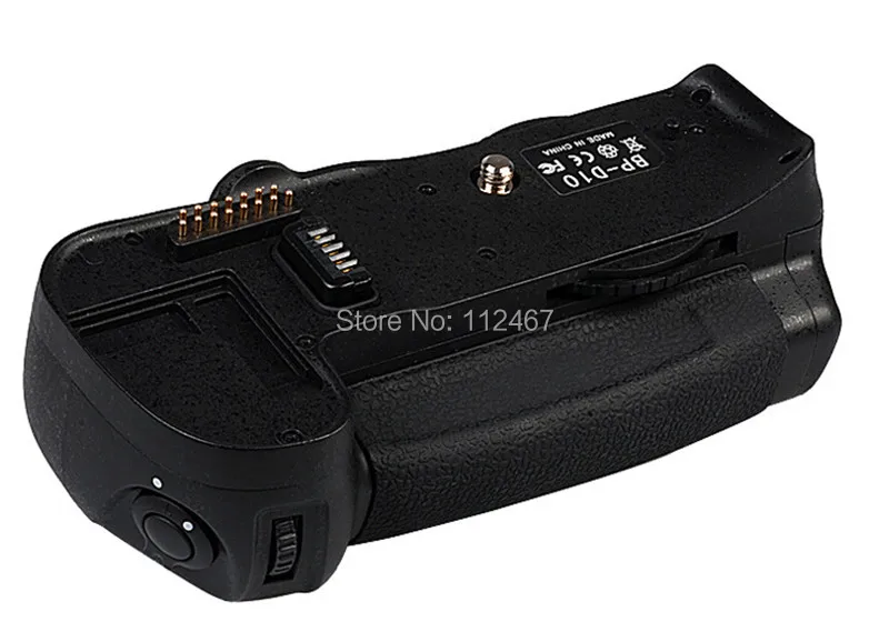 Replacement BG-D10 BP-D10 Battery Grip Pack Case for Nikon D300 D300s D700 & 2pcs Battery Holder