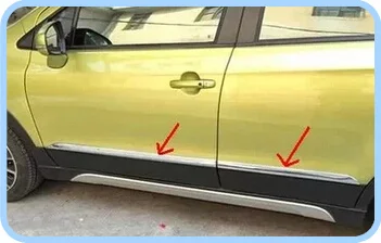 

Higher star 4pcs car door body surface decoration bar protection trim for Suzuki S-cross 2014-2016