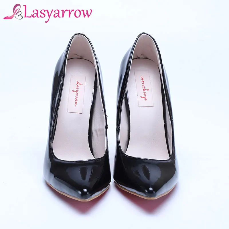 Lasyarrow  Shoes Woman High Heels Pumps 12CM Thin Heels Women Shoes Wedding Shoes Pumps Zapatos Mujer Sexy Ladies Shoes RM001