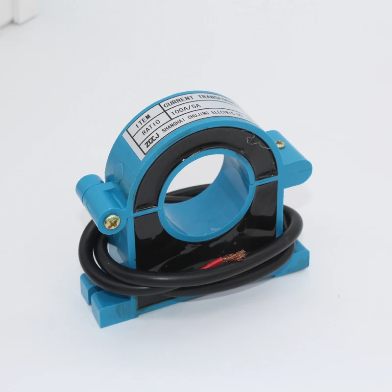 

100A/5A Clamp retractable AC current transformer 100A AC split core CT