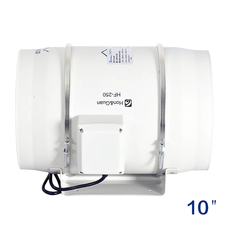 10 cal wbudowany wentylator kanałowy z tworzywa sztucznego rura wentylacyjna extractor sufitowe wentylator wyciągowy 220 V kanałowy wentylator turbo wentylator