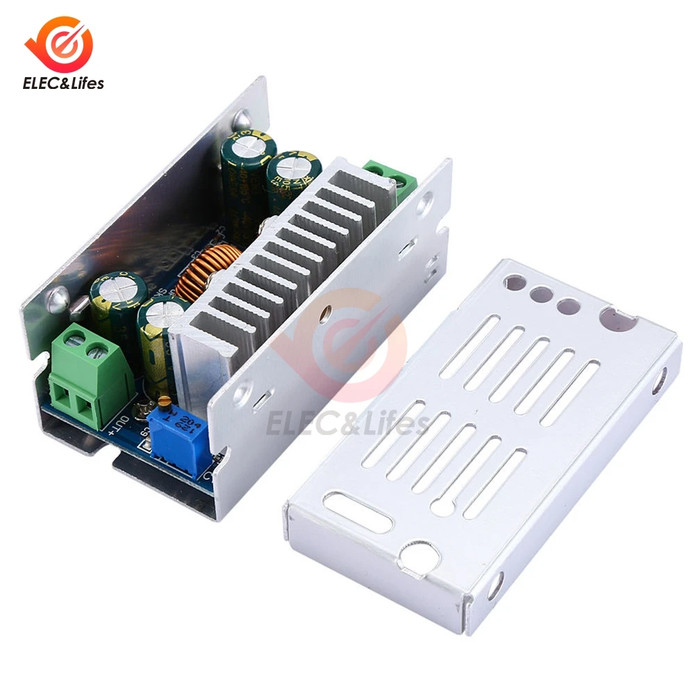 DC-DC 200W 15A Step Down Power Supply Module 8-60V Adjustable Voltage Stabilized Synchronous Rectification Buck Converter Module