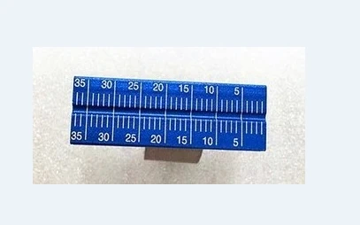 

2 pcs Tube measurement scale tube measuring instrument