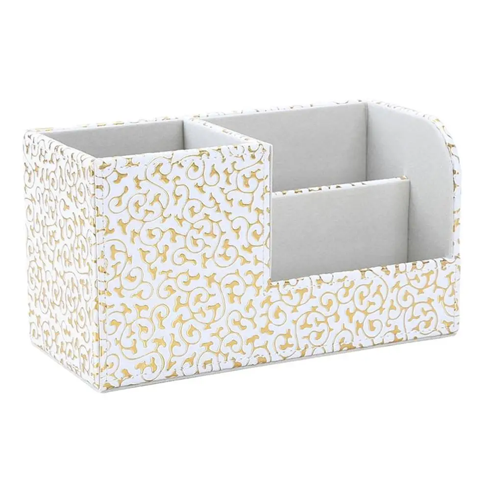 حافظة جلدية متعددة الوظائف لأحمر الشفاه والحواجب وفرشاة الرموش وحامل القلم وطلاء الأظافر ومنظم المكياج #3