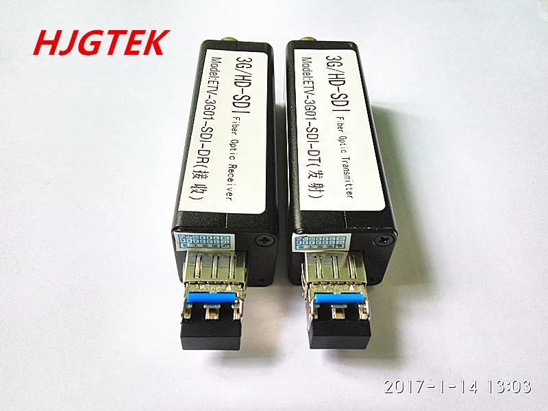 3G-SDI Optical Mini SDI Video to Fiber Transceiver 1080P @ 60HZ Single-mode LC port