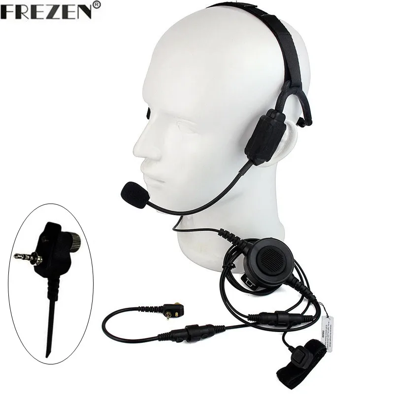 

Walkie talkie Military Bone Conduction Tactical Headset boom mic For Motorola MTP850 Two Way Radio MTH600 MTH650 MTH800 MTH850