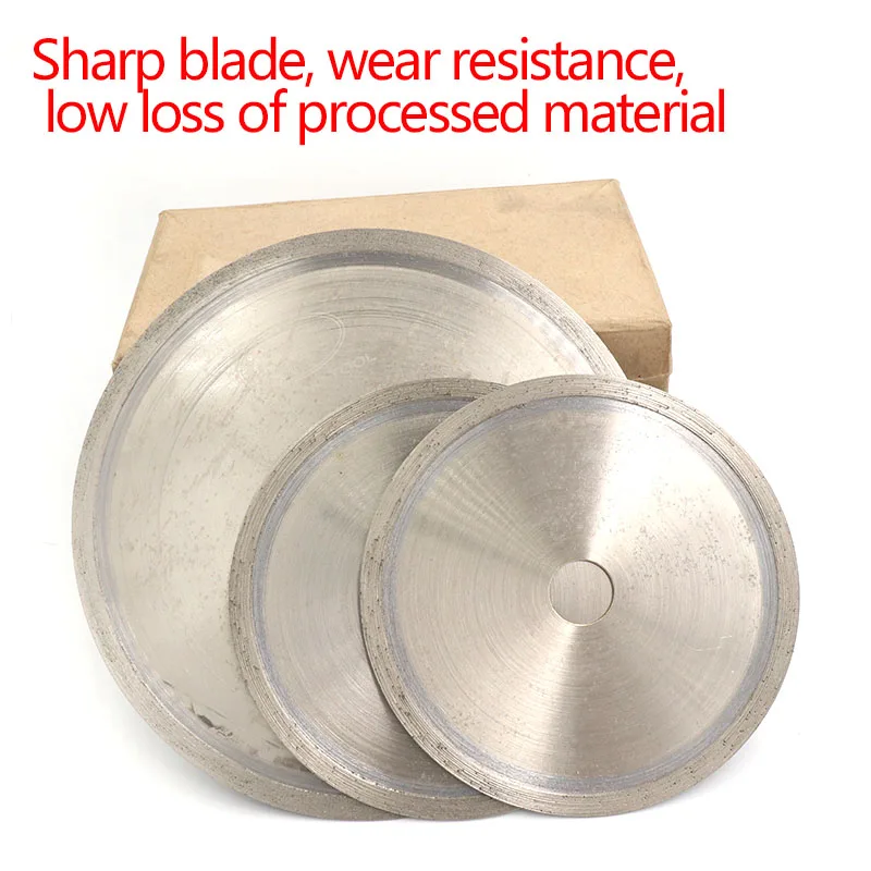 1pcs Diamond Circular Saw Blades Cutting Discs 4 to 20 inch Diamond Cutting Tools for Jade Emerald Gemstone Crystal Agate Slice