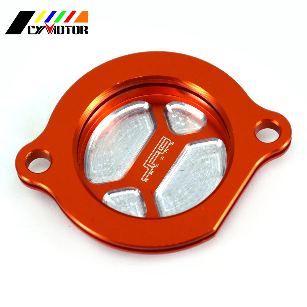 Oil Filter Cap Cover Plug For KTM SX SX-F XC XC-W XC-F EXCF XCF-W EXC SMR SXS SX-R ADV SUPERDUKE 250 400 450 520 525 540 540 990