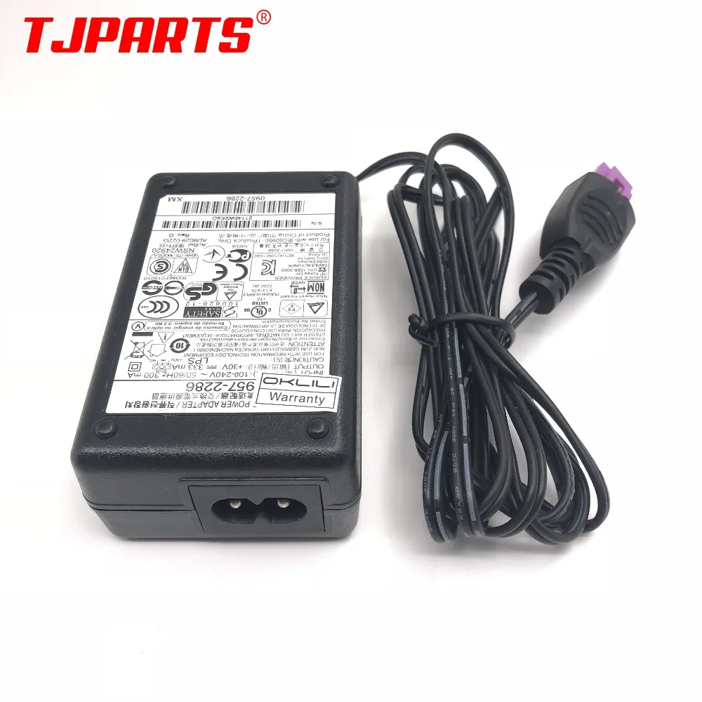 0957-2290 0957-2286 0957-2398 AC Power Adapter Charger 100-240V 50/60Hz 300mA 30V 333mA for HP Deskjet 1050 1000 2050 2000 2060